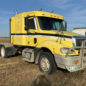 2003 Freightliner Columbia t/a highway tractor, SAFETIED, 125,714 showing,  VIN: 1FUJA6CG13LK55569, SAFETIED, Owner: C.T. Wilson Farms, Seller: Fraser
