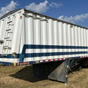 2001 42’ Doepker tri axle hopper bottom grain trailer, SAFETIED, VIN: 2DEGBSZ3711013012, Owner: C.T. Wilson Farms, Seller: Fraser Auction ____________