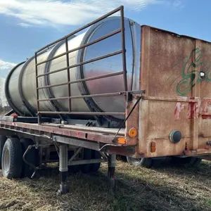 1976 Fruehauf 22’ t/a highboy flat deck, VIN: DXX734410, Owner: C.T. Wilson Farms, Seller: Fraser Auction __________________________