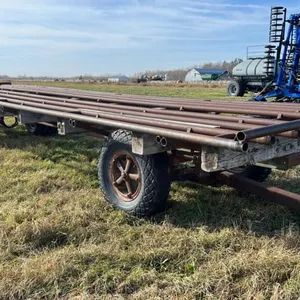 38’ Truck frame conversion s/a bale trailer