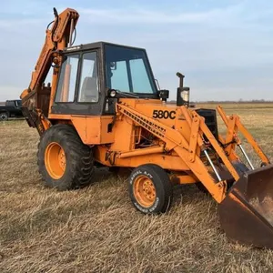 Case 580C 2WD loader backhoe, S/N 8951216