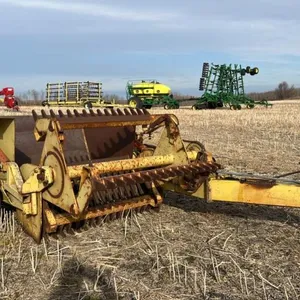 Degelman R570S ground drive rotary stone picker, S/N 9377