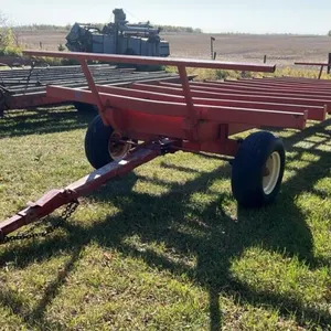 30’ Horst bale wagon, S/N 97300