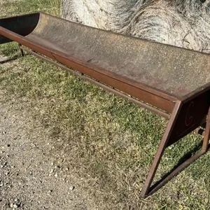 10' metal feed trough (Unit G)