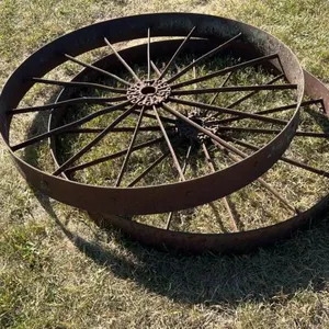 (2) Steel wheels