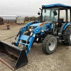 Landini 6455 MFWD Tractor, S/N 2138012022