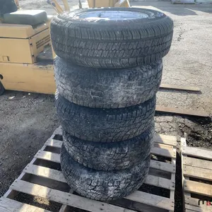 (5) Tires on Jeep 5-Bolt Rims (235/70R16)
 UNRESERVED