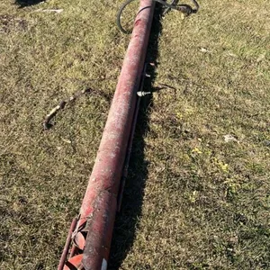 14’ x 5” Sakundiak hyd drive pencil auger