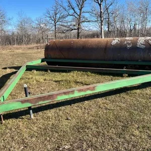 16’ x 48” Water fillable land roller,