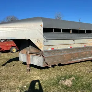 1999,  26’ Blue Hills triple axle stock trailer, VIN: 2B9S2V338X1053015, Owner: Eric E Linde, Seller: Fraser Auction ___________________