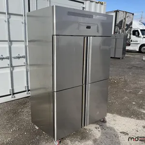 4-Door Stainless Steel Refrigerator 
 UNRESERVED