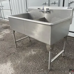 Stainless Steel Double Kitchen Sink 
 UNRESERVED