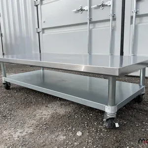 Steel Table (61" x 30")
 UNRESERVED