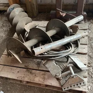 Loader mount Hyd post hole auger