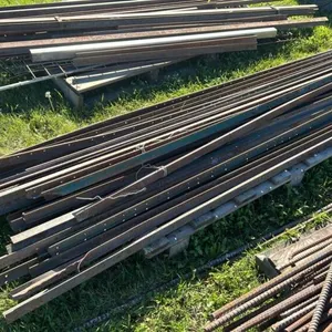 Pallet of metal T posts