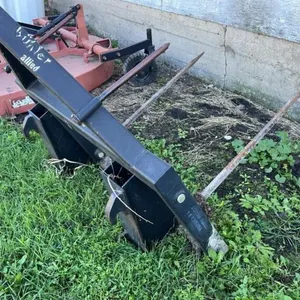 Buhler Allied bale fork w/ ALO mounts