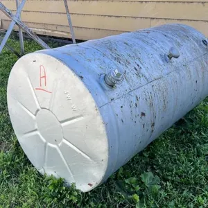 Approx 300 gal metal fuel tank (A)