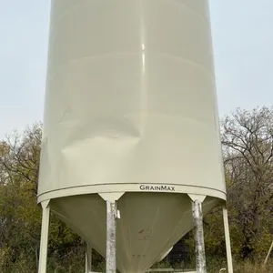 Approx 4000 bushel Meridian Grain Max hopper bottom bin, Bin #2, S/N 6269999