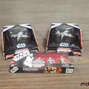 Box w/ Star Wars Titanium Series Statue Figures
 UNRESERVED