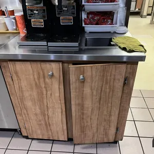 Cabinet w/ Stainless Top & Garbage
 UNRESERVED