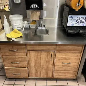 Cabinet w/ Stainless Top & Sink
 UNRESERVED