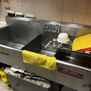 Triple Stainless Sink & Grease Trap & Handwash Sink
 UNRESERVED