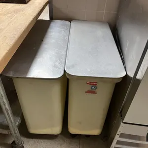 (2) Flour Bins
 UNRESERVED