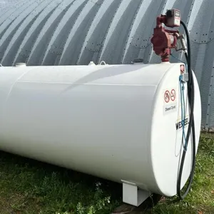 1000 gal Westeel single wall fuel tank, Tank B, S/N 67-13-02441