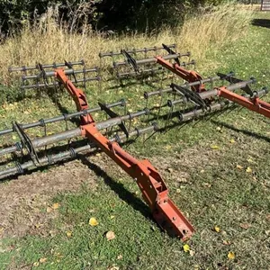 Morris mounted 3 bar harrows w/arms