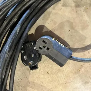Approx 140’ HD extension cord w/ ends for aeration fan