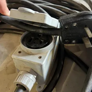 Approx 70’ HD extension cord w/ ends for aeration fan