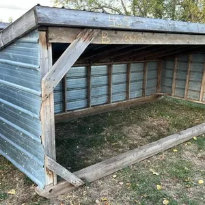 188” x 84” Metal clad calf shelters, Unit B