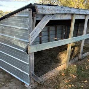 188” x 84” Metal clad calf shelters, Unit D