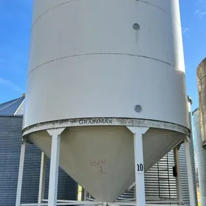 Approx 3000 bushel Meridian smooth wall hopper bottom bin, Bin #1