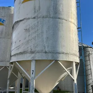 Approx 1400 bushel Sunrise smooth wall hopper bottom bin, Bin #4