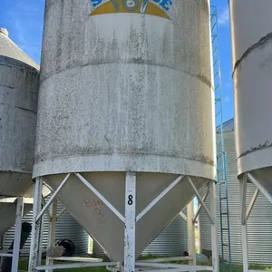 Approx 1400 bushel Sunrise smooth wall hopper bottom bin, Bin #3