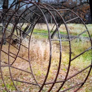 Std round bale feed ring
