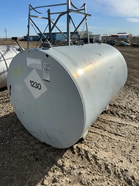 500 gallon steel methanol tank - Aucteeno