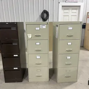 (3) 4-Drawer Filling Cabinets
 UNRESERVED