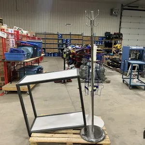 (2) Display Racks and Coat Rack
 UNRESERVED