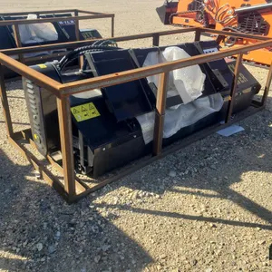 2024 AGT Mower King SSEFGC175 Hydraulic Skid Steer Flail Mower Attachment
 UNRESERVED