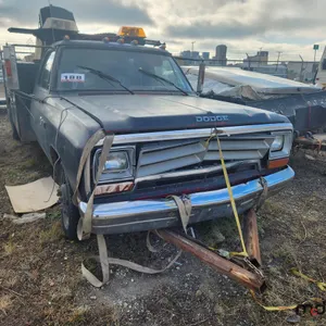 SALVAGE UNIT: 1988 Dodge Ram Truck (Black)
 UNRESERVED