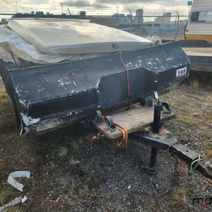 SALVAGE UNIT: 1977 Bonair Trailer (Black)
 UNRESERVED