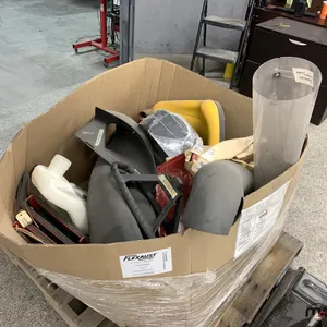 Tote of Lawn Mower Shuts, Plastics, Seat and More
 UNRESERVED