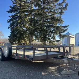 2005 Big Tex T/A 24' Flat Deck Trailer
 UNRESERVED