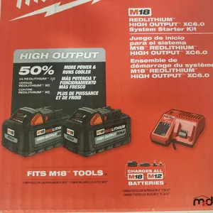Milwaukee Battery & Charger Kit 
 UNRESERVED