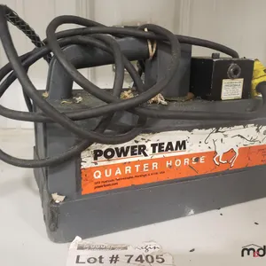 SPX Power Team Pump
 UNRESERVED