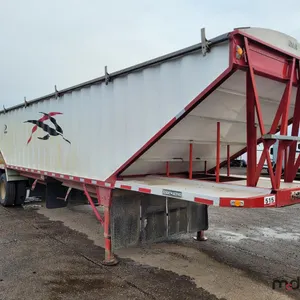 2002 Lode King Dual Hopper T/A Grain Trailer