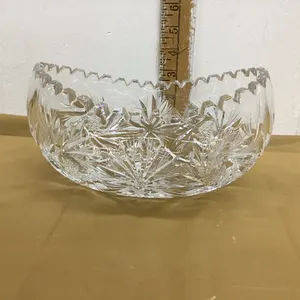 PINWHEEL CRYSTAL CANDY DISH