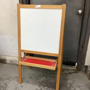 IKEA DOUBLE SIDED KIDS EASEL - WHITE BOARD/CHALK BOARD